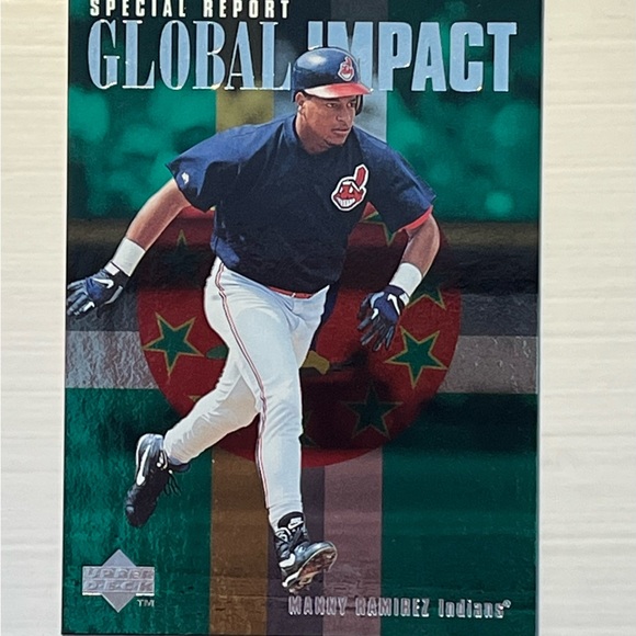 ⚾️🧢Lot of 3 - 1994, 1996, 1997 Upper Deck Manny Ramirez Baseball Cards - Picture 5 of 9